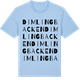Blue Soul t-shirt med Dimlingbacken ordlek t-shirt