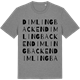 Mid Heather Gray t-shirt med Dimlingbacken ordlek t-shirt