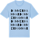 Blue Soul t-shirt med Dimmerhammar ordlek t-shirt