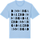 Blue Soul t-shirt med Dimmingadalen ordlek t-shirt