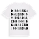 Dimmingadalen ordlek t-shirt