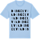 Blue Soul t-shirt med Dingelvik ordlek t-shirt