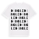 Dingle ordlek t-shirt