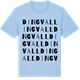 Blue Soul t-shirt med Dingvall ordlek t-shirt