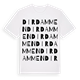 Dirdammen ordlek t-shirt