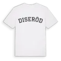 Diseröd böjd t-shirt