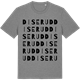 Mid Heather Gray t-shirt med Diserud ordlek t-shirt