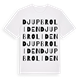 Djupbroliden ordlek t-shirt