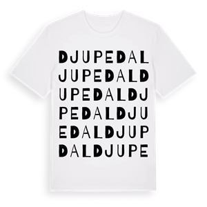 Djupedal ordlek t-shirt – ekologisk bomull t-shirt från Pinshirt