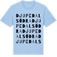 Blue Soul t-shirt med Djupedal Södra ordlek t-shirt
