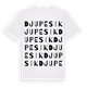 Djupesik ordlek t-shirt