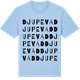 Blue Soul t-shirt med Djupevad ordlek t-shirt