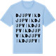 Blue Soul t-shirt med Djupvik ordlek t-shirt