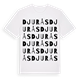 Djurås ordlek t-shirt