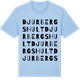 Blue Soul t-shirt med Djurbergshult ordlek t-shirt