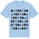 Blue Soul t-shirt med Djurnäs ordlek t-shirt