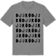 Mid Heather Gray t-shirt med Djurö ordlek t-shirt
