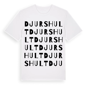 Djurshult ordlek t-shirt – ekologisk bomull t-shirt från Pinshirt