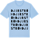 Blue Soul t-shirt med Djurström ordlek t-shirt