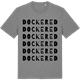 Mid Heather Gray t-shirt med Dockered ordlek t-shirt
