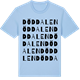 Blue Soul t-shirt med Döddalen ordlek t-shirt