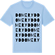 Blue Soul t-shirt med Domeryd ordlek t-shirt