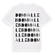 Domhallen ordlek t-shirt