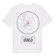 White t-shirt med Donsö t-shirt