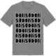Mid Heather Gray t-shirt med Donsö ordlek t-shirt