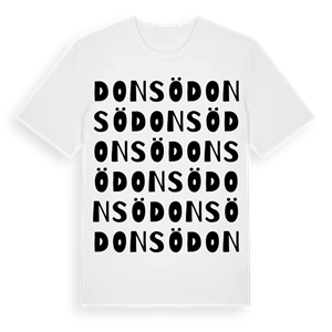 Donsö ordlek t-shirt – ekologisk bomull t-shirt från Pinshirt