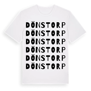 Dönstorp ordlek t-shirt – ekologisk bomull t-shirt från Pinshirt