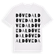 Dövedal ordlek t-shirt