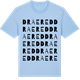 Blue Soul t-shirt med Draered ordlek t-shirt