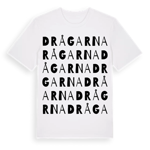 Drågarna ordlek t-shirt – ekologisk bomull t-shirt från Pinshirt