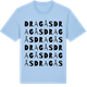 Blue Soul t-shirt med Dragås ordlek t-shirt