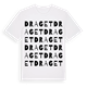 Draget ordlek t-shirt