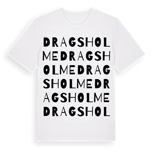 Drags holme ordlek t-shirt – ekologisk bomull t-shirt från Pinshirt