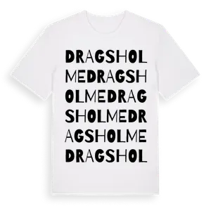 Drags Holme ordlek t-shirt – ekologisk bomull t-shirt från Pinshirt