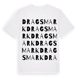 Dragsmark ordlek t-shirt – ekologisk bomull t-shirt från Pinshirt