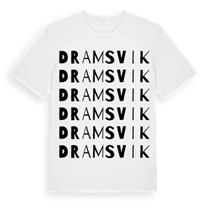 Dramsvik ordlek t-shirt – ekologisk bomull t-shirt från Pinshirt