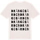 Vintage White t-shirt med Drängegården ordlek t-shirt