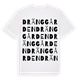 Dränggården ordlek t-shirt