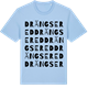 Blue Soul t-shirt med Drängsered ordlek t-shirt