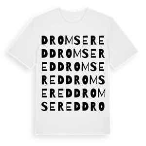 Dromsered ordlek t-shirt – ekologisk bomull t-shirt från Pinshirt