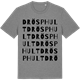 Mid Heather Gray t-shirt med Drösphult ordlek t-shirt