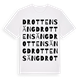 Drottensäng ordlek t-shirt
