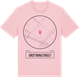 Pink Cotton t-shirt med Drottningtorget t-shirt
