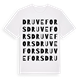 Druvefors ordlek t-shirt