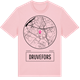 Pink Cotton t-shirt med Druvefors t-shirt