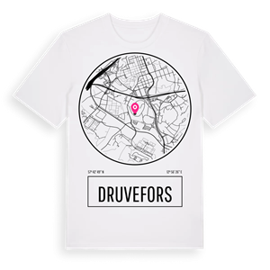 Druvefors t-shirt – ekologisk bomull t-shirt från Pinshirt